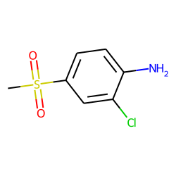 Benzenamine, 2-chloro-4-(methylsulfonyl)-