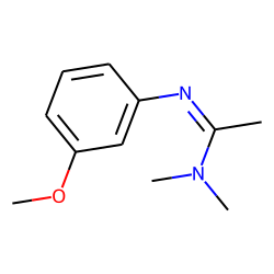 N'-(3-methoxy-phenyl)-N,N-dimethyl-acetamidine