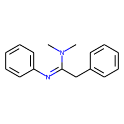 N,N-Dimethyl-2-phenyl-N'-phenyl-acetamidine