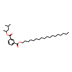 Isophthalic acid, 4-methylpent-2-yl octadecyl ester