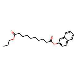 Sebacic acid, 2-naphthyl propyl ester