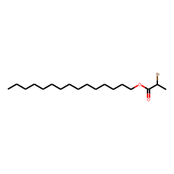 2- Bromopropionic acid, pentadecyl ester