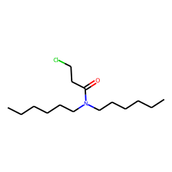 Propanamide, N,N-dihexyl-3-chloro-