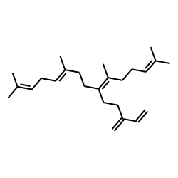 2,6,10,14-Tetramethyl-7-(3-methylene-pent-4-enyl)-pentadeca-2,5,9,13-tetraene