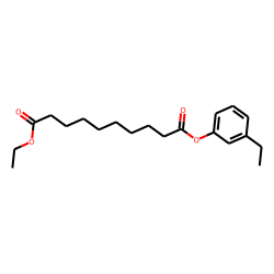 Sebacic acid, ethyl 3-ethylphenyl ester