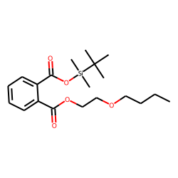 2-Butoxyethyl tert-butyldimethylsilyl phthalate