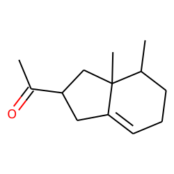 12,13-bis-nor-6(7->8)abeo-Eremophil-1(10)-en-7-one