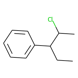 erythro-Benzene, (2-chloro-1-ethylpropyl)