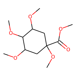 D-(-)-Quinic acid, tetramethyl ether, methyl ester