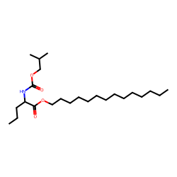 L-Norvaline, N-isobutoxycarbonyl-, tetradecyl ester