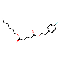 Glutaric acid, 2-(4-fluorophenyl)ethyl hexyl ester