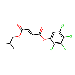 Fumaric acid, isobutyl 2,3,4,5-tetrachlorophenyl ester