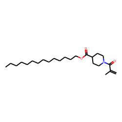 Isonipecotic acid, N-methacryloyl-, tetradecyl ester