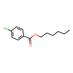 4-Chlorobenzoic acid, hexyl ester