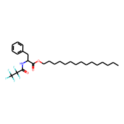 l-Phenylalanine, n-pentafluoropropionyl-, pentadecyl ester