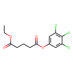 Glutaric acid, ethyl 3,4,5-trichlorophenyl ester