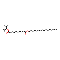 Sebacic acid, 2,4-dimethylpent-3-yl hexadecyl ester