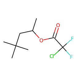 4,4-Dimethyl-2-pentanol, chlorodifluoroacetate