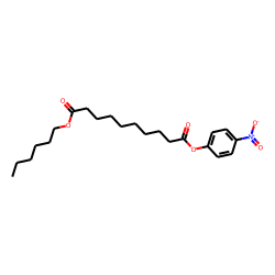 Sebacic acid, hexyl 4-nitrophenyl ester