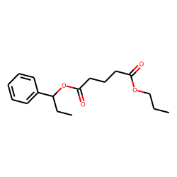 Glutaric acid, 1-phenylpropyl propyl ester