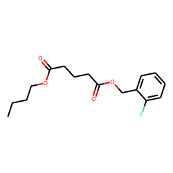 Glutaric acid, butyl 2-fluorobenzyl ester