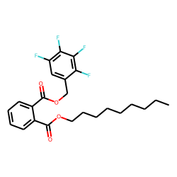 Phthalic acid, nonyl 2,3,4,5-tetrafluorobenzyl ester