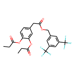 3,4-Dihydroxyphenylacetic acid, propionyl, DTFMBz