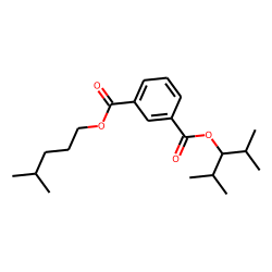 Isophthalic acid, isohexyl 1-isopropyl-2-methylpropyl ester