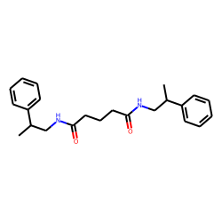 Glutaric acid, diamide, N,N'-di(2-phenylpropyl)-