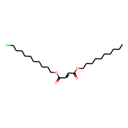 Fumaric acid, 10-chlorodecyl decyl ester
