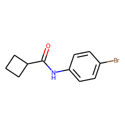 Cyclobutanecarboxamide, N-(4-bromophenyl)-