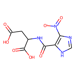 Succinic acid, 2-[4(5)-nitroimidazol-5(4)-carboxamido]-