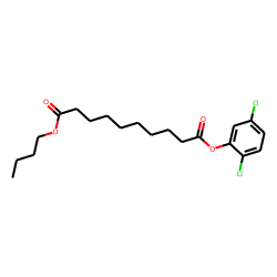 Sebacic acid, butyl 2,5-dichlorophenyl ester