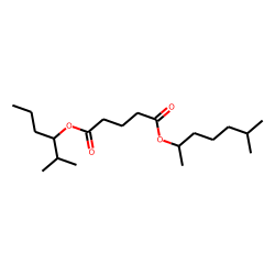 Glutaric acid, 6-methylhept-2-yl 2-methylhex-3-yl ester