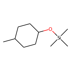 Silane, trimethyl[(4-methylcyclohexyl)oxy]-, trans-