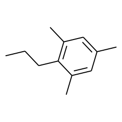 Benzene, 1,3,5-trimethyl-2-propyl-