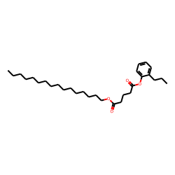Glutaric acid, hexadecyl 2-propylphenyl ester