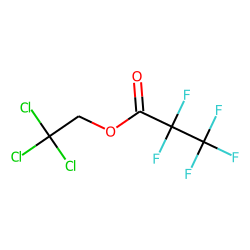 2,2,2-Trichloroethanol, pentafluoropropionate