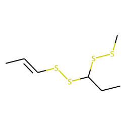 6-Ethyl-4,5,7,8-tetrathia-2-nonene