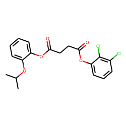 Succinic acid, 2-isopropoxyphenyl 2,3-dichlorophenyl ester