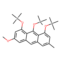 Physcion-9-anthrone, TMS