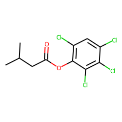 Isovaleric acid, 2,3,4,6-tetrachlorophenyl ester