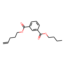 Isophthalic acid, pent-4-enyl butyl ester