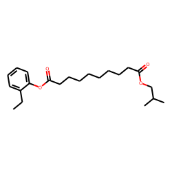 Sebacic acid, 2-ethylphenyl isobutyl ester