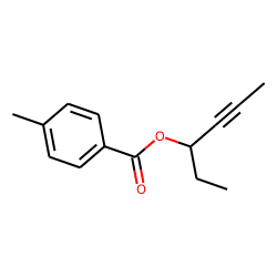 p-Toluic acid, hex-4-yn-3-yl ester