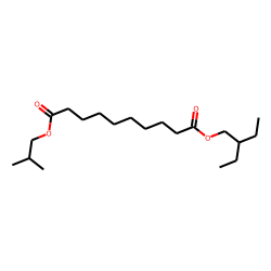 Sebacic acid, 2-ethylbutyl isobutyl ester