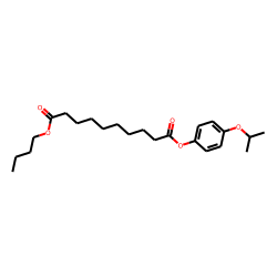 Sebacic acid, butyl 4-isopropoxyphenyl ester