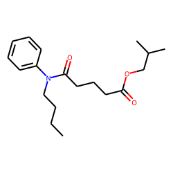 Glutaric acid, monoamide, N-butyl-N-phenyl-, isobutyl ester