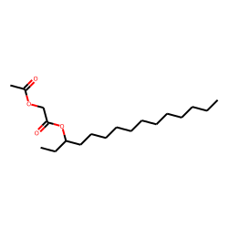 Acetoxyacetic acid, 3-pentadecyl ester