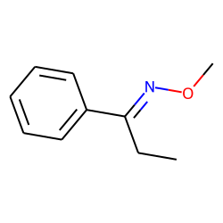 Propiophenone, O-methyloxime
